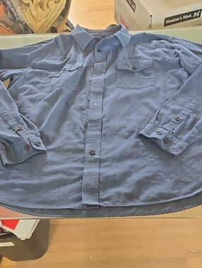 Patagonia Casual Button-Down Shirt in Blue